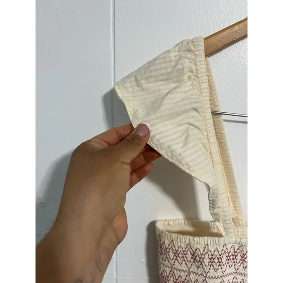 Women's Madewell Dress Size S Cream Pink - Picture 4 of 9